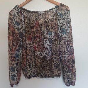 Speechless Women's Floral Blouse